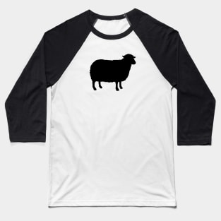 Black Sheep Silhouette Baseball T-Shirt